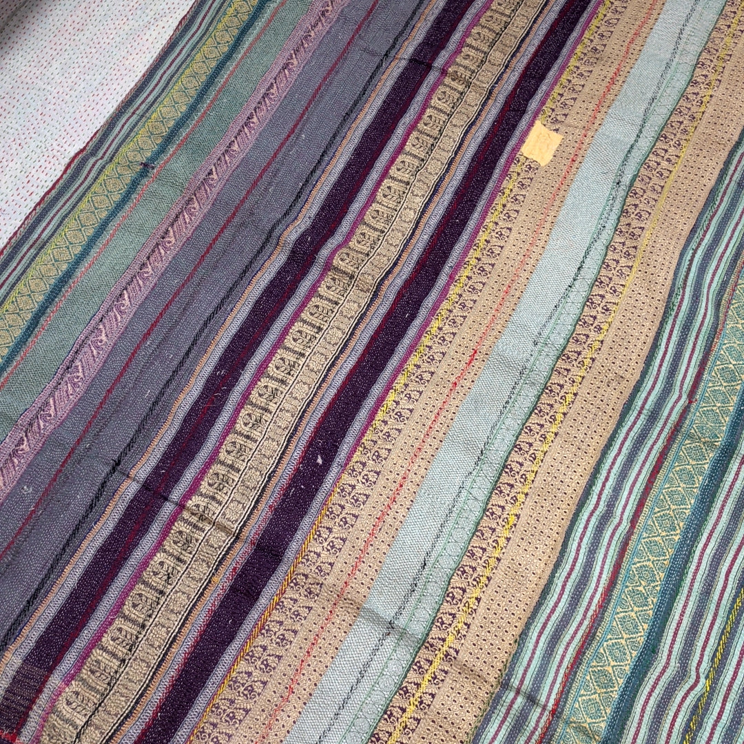ヴィンテージカンタキルト ラリーキルト kantha ラグマット アジアンキルト #1250