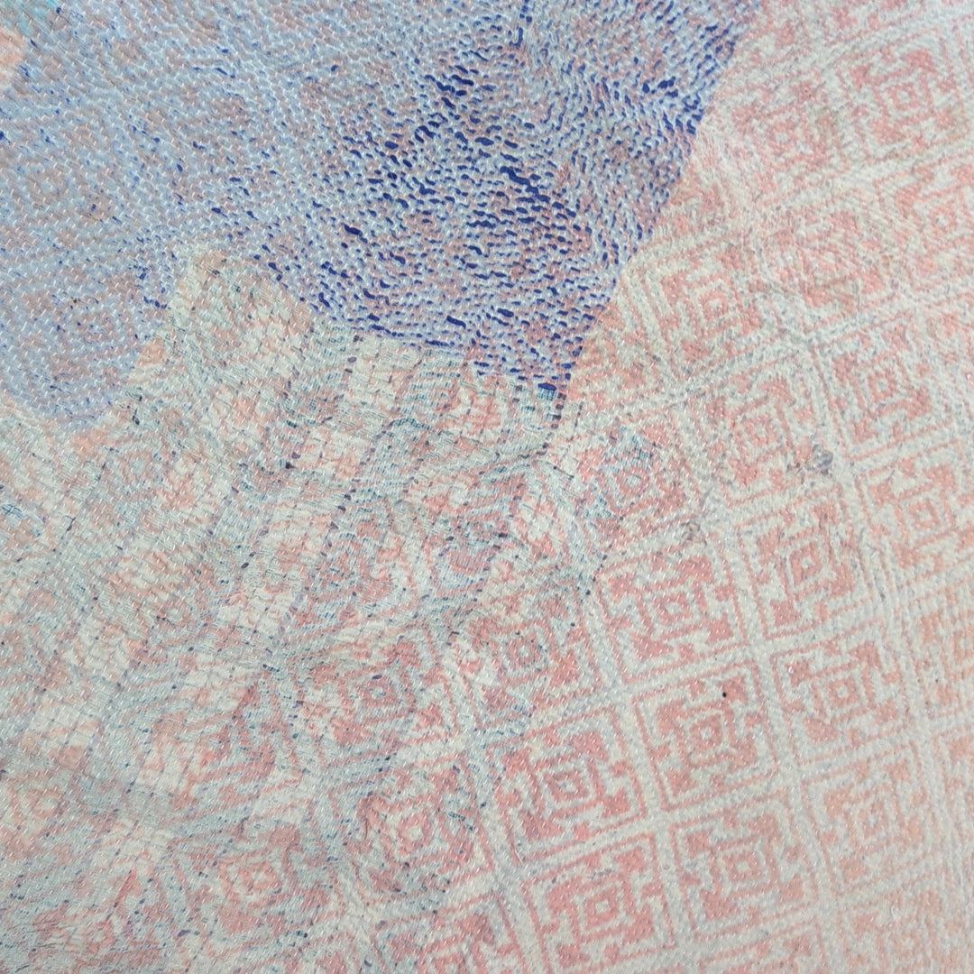 ヴィンテージカンタキルト ラリーキルト kantha ラグマット ［午後のタルト］#1158