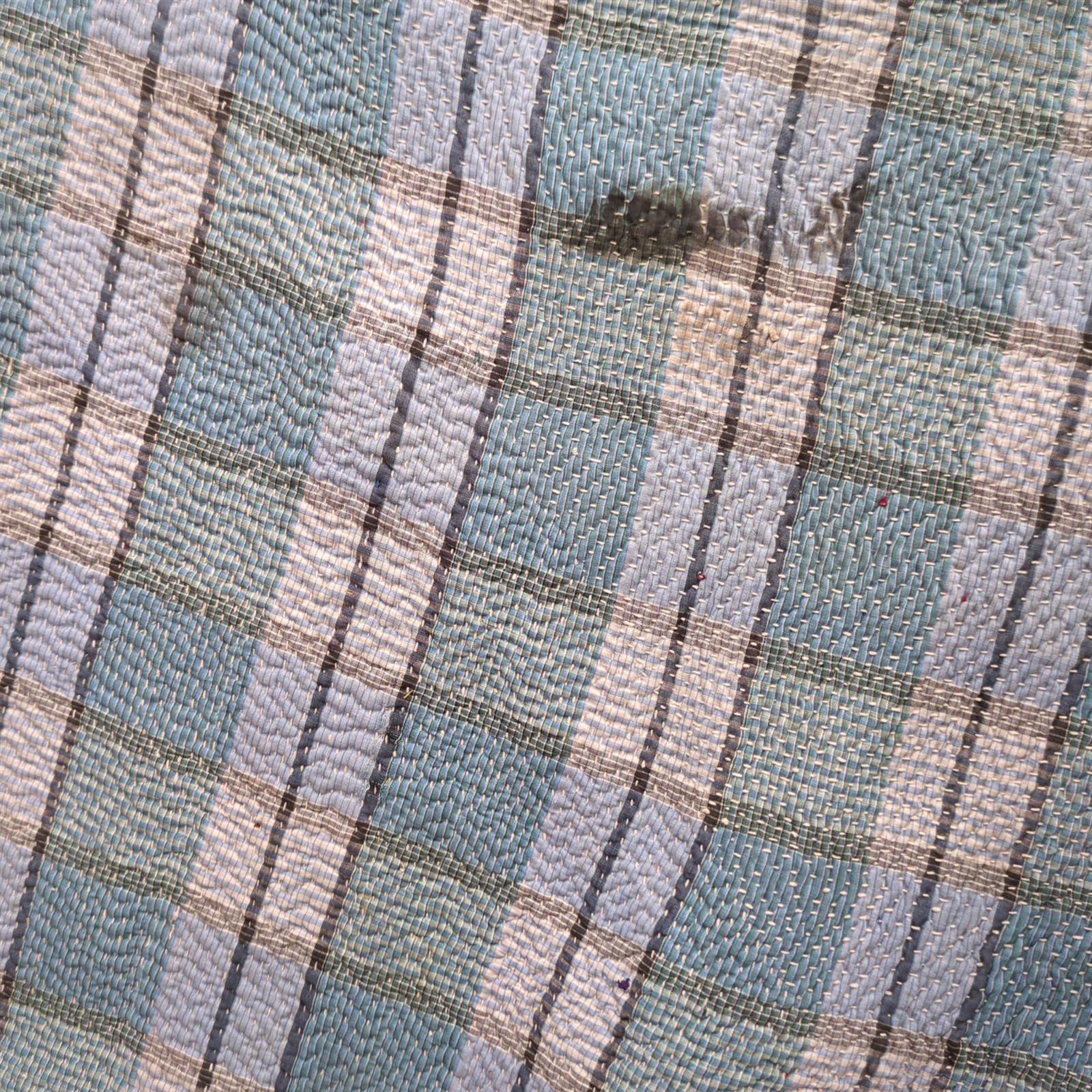 ラリーキルト　ヴィンテージカンタキルト　kantha 「不揃いな魅力」#336