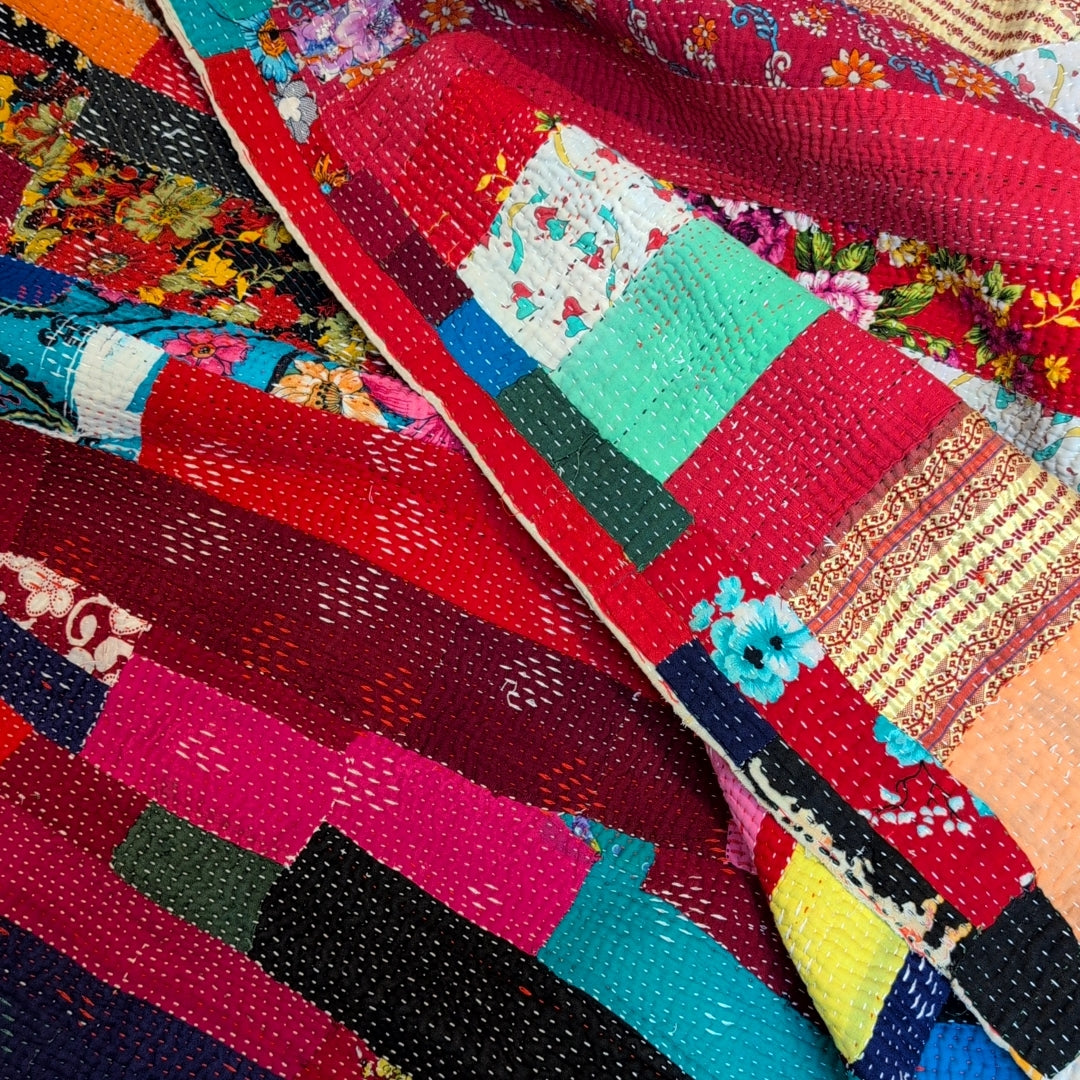 ビビット ヴィンテージカンタキルト ラリーキルト 手仕事の